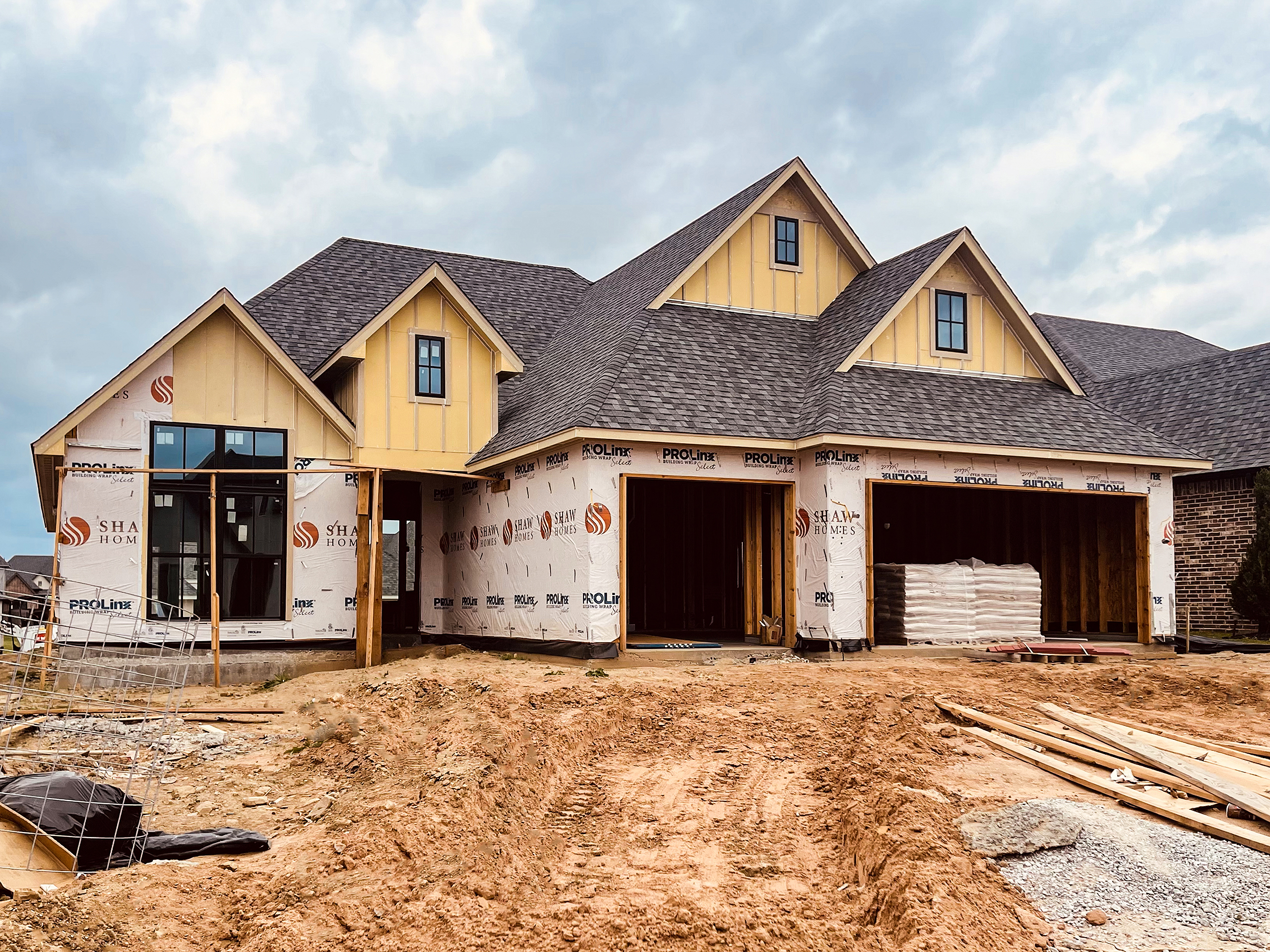 13020 S. 5th Pl. Ventana Q B Yorktown Birmingham. New Home Builder, Jenks, Oklahoma. Shaw Homes Move In Ready Home (1)