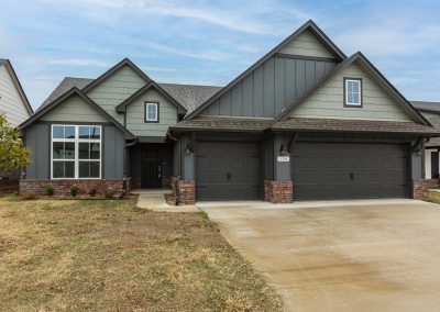 Exterior 10201 S. 231 St E. Ave. Broken Arrow, OK Inverness In Highland Creek Move In Ready Home, Shaw Homes New Home Builder (1)
