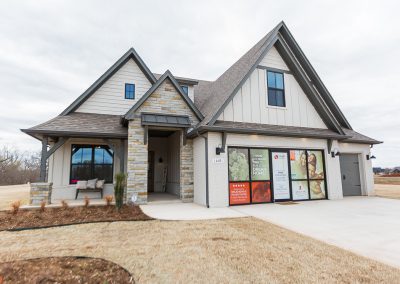 Exterior 14681 Rushbrook Drive Edmond Oklahoma Rush Creek Westport H Shaw Homes Model Home New Construction 2