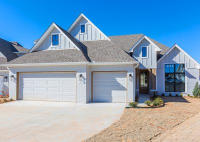 Exterior 2019 W. 113th St. S. Ventana Q B In Oak Ridge New Home Builder, Jenksa, Oklahoma Shaw Homes (8)