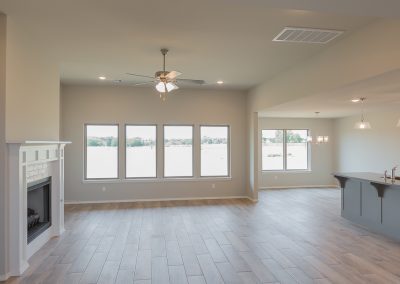 Great Room 3454 E 155th St S Bixby, Oklahoma Shaw Homes, Bixby Meadows Haven P Move In Ready Home, New Construction (1)