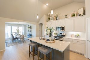 Kitchen 15809 E. 75th Pl. N. Owasso, Oklahoma Stone Creek Kincaid Shaw Homes Model Home, New Construction (1)