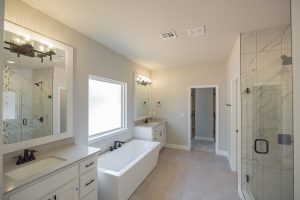 Master Bath 2301 Ridge Pine Rd Edmond, Oklahoma Shaw Homes, Preserve At Covell Redford 1 Move In Ready Home, New Construction (1)