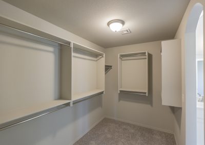 Master Closet 7508 N. 157th E. Ct. Owasso, OK 74055 Haven P In Stone Creek Move In Ready, Shaw Homes New Home Builder