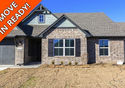 Move In Ready 3618 S. 12th Pl. Broken Arrow, OK Gardenia In Seven Oaks South II Move In Ready Home, Shaw Homes New Home Builder