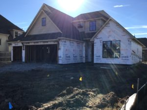 New Home Builder, Broken Arrow Oklahoma. Shaw Homes Move In Ready Home 3735 S. Fir Blvd. Broken Arrow OK 74011 Stonebrook V Floorplan, Elevation A (4)