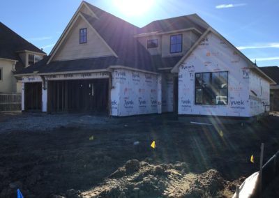 New Home Builder, Broken Arrow Oklahoma. Shaw Homes Move In Ready Home 3735 S. Fir Blvd. Broken Arrow OK 74011 Stonebrook V Floorplan, Elevation A (4)