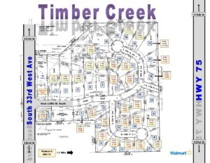 Timber Creek Colored Plat