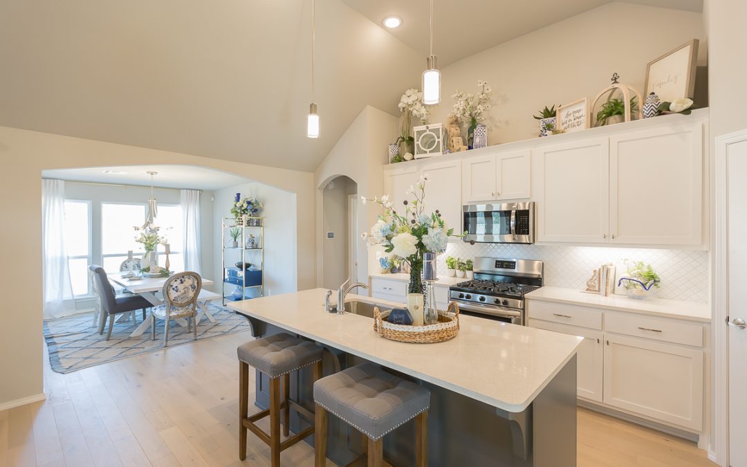 Kitchen 15809 E. 75th Pl. N. Owasso, Oklahoma Stone Creek Kincaid Shaw Homes Model Home, New Construction (1)