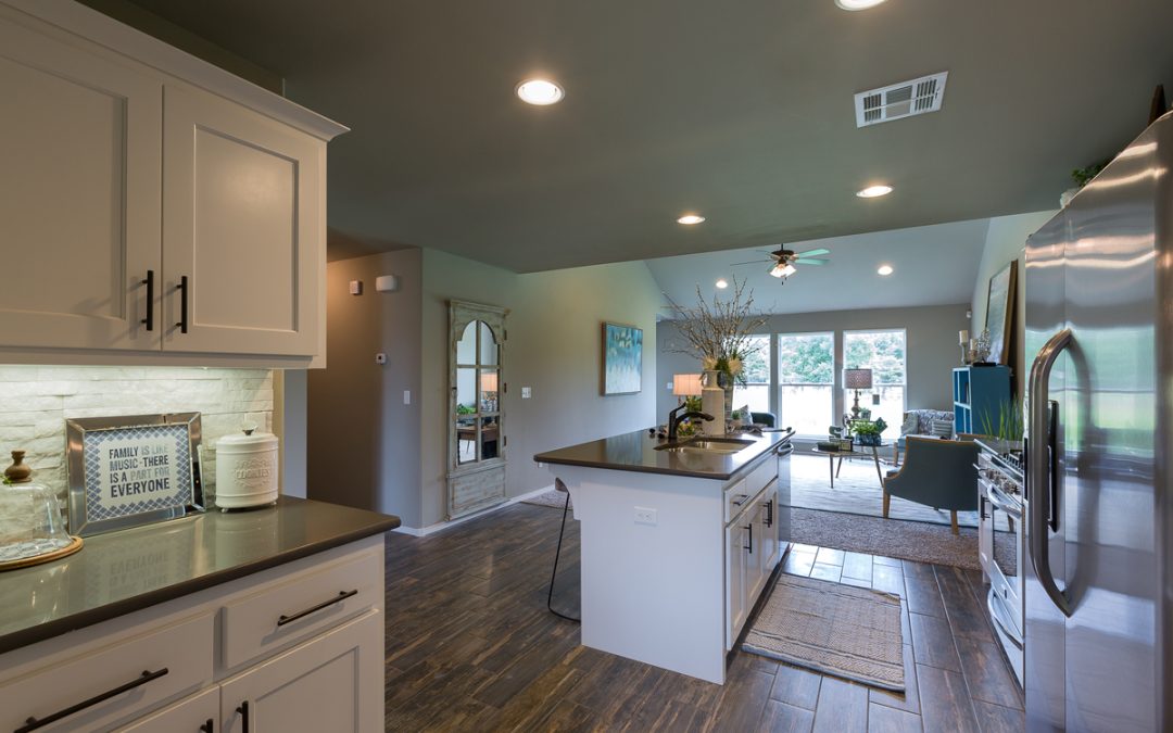 Kitchen 3 Shaw New Homes Tulsa 3809 N. 33rd St. Cambridge In Silver Leaf Broken Arrow, Oklahoma