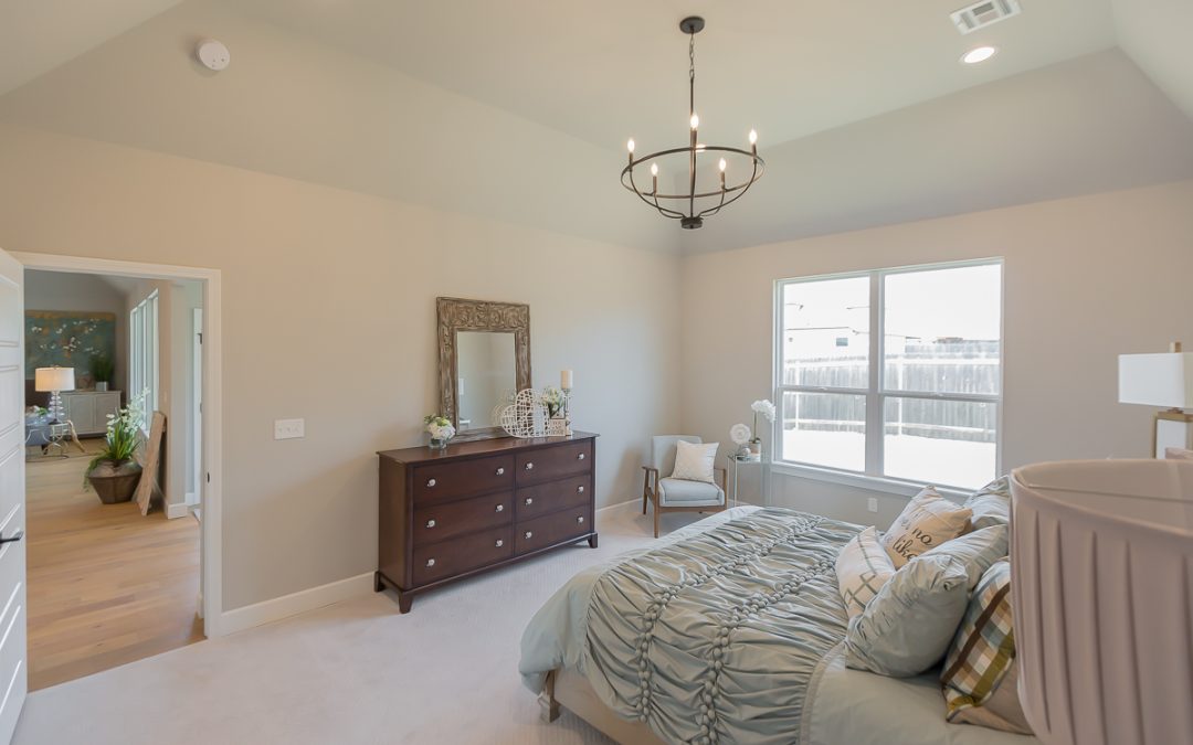 Master Bedroom 12595 S. 6th St. Jenks, Oklahoma Shaw Homes, Yorktown Covington Westport H Move In Ready Home, New Construction (3)